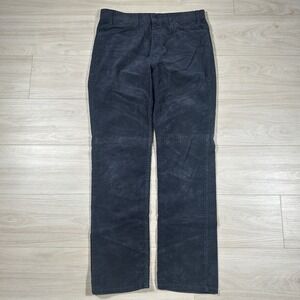 VTG 80s Levi's 517 Corduroy Pants Men 36x33 (Actual 34x33) Bootcut Black USA
